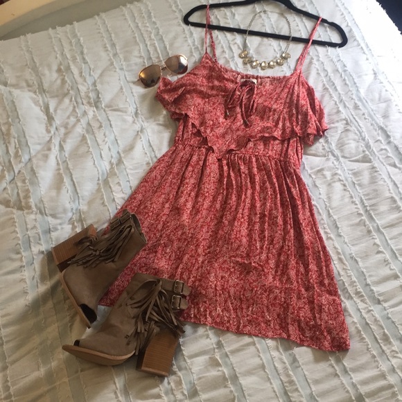American Eagle flowy ruffle summer dress - Picture 8 of 8